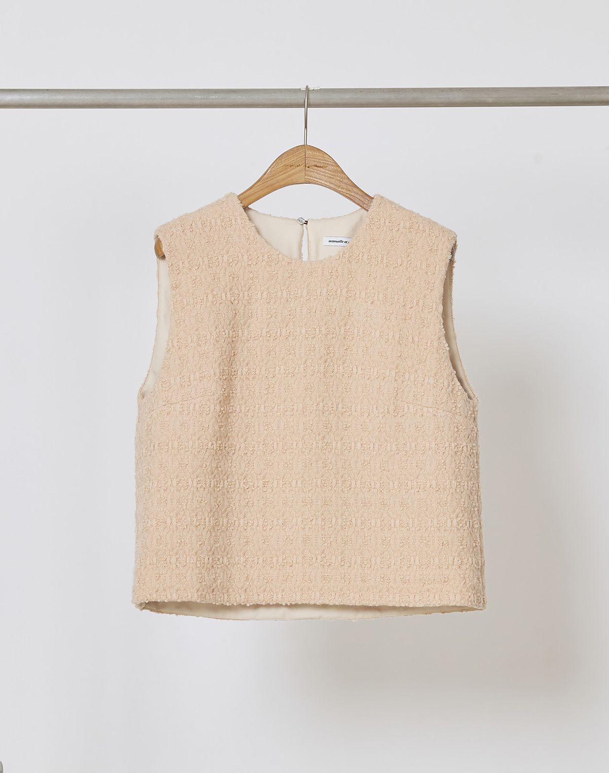 마누엘 에 기욤(MANUELLE ET GUILLAUME) Italian knit vest