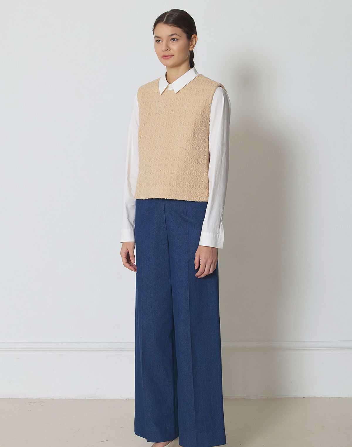 마누엘 에 기욤(MANUELLE ET GUILLAUME) Italian knit vest
