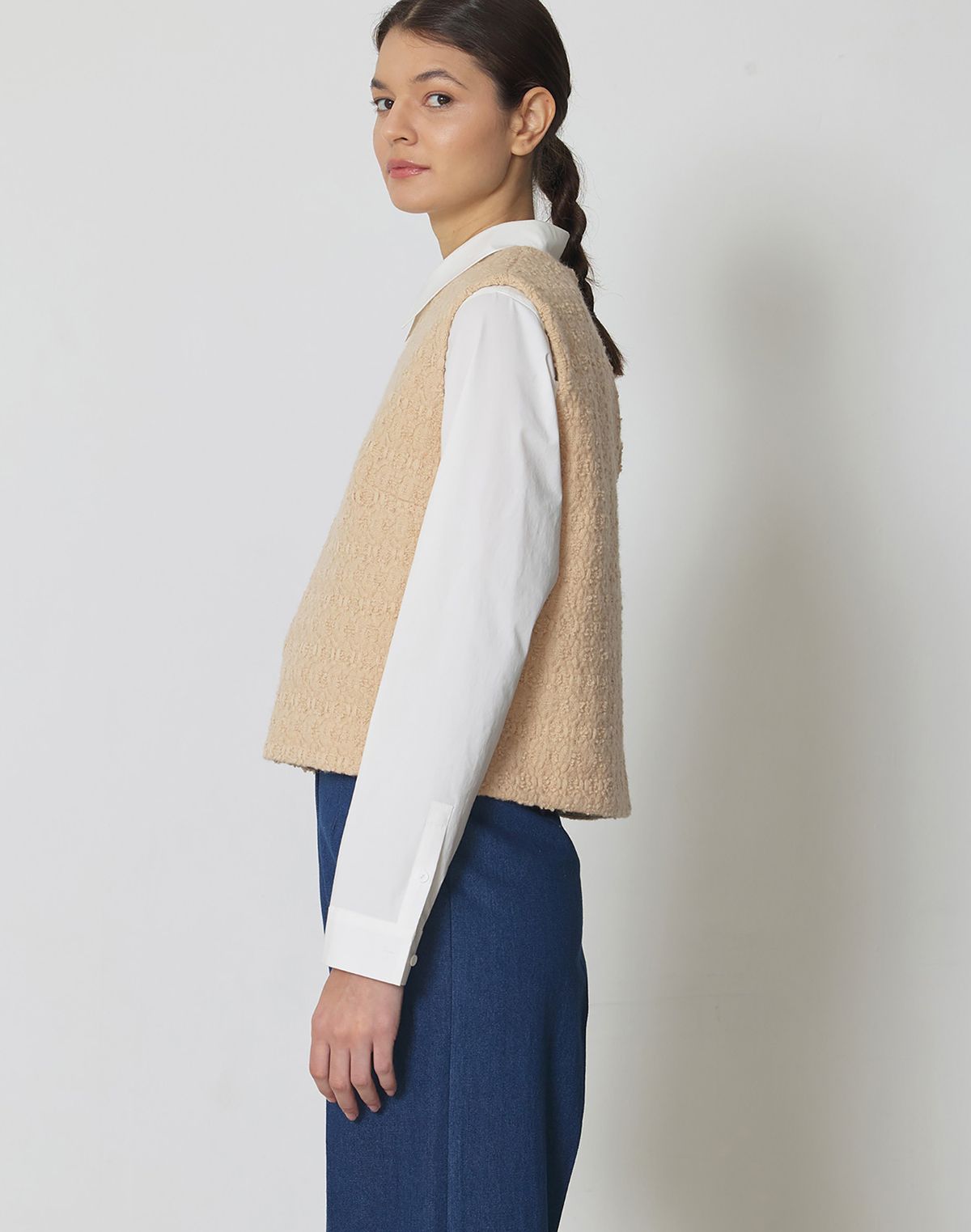 마누엘 에 기욤(MANUELLE ET GUILLAUME) Italian knit vest