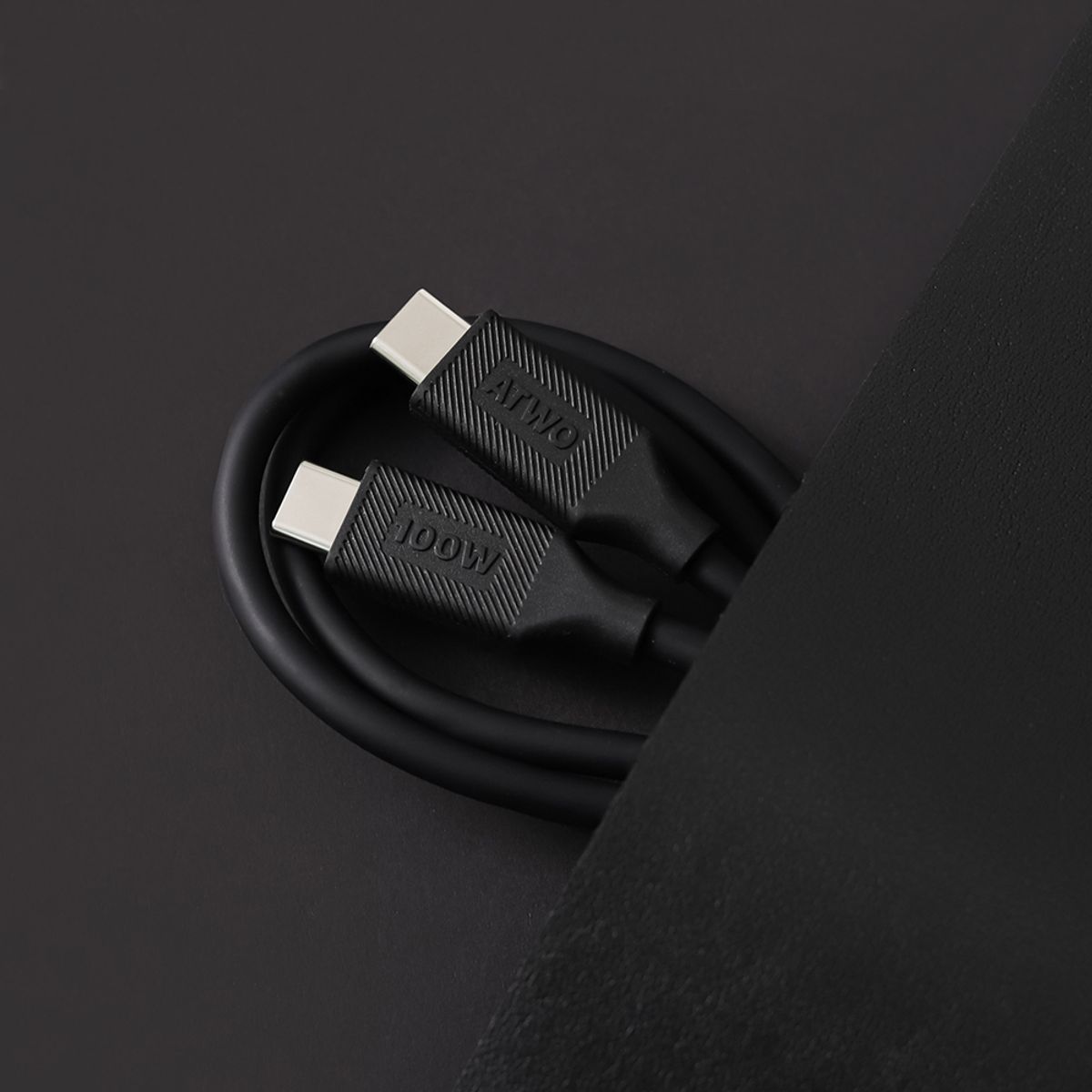 에이투(ATWO) 100W C to C타입 PD 4.0 고속충전 케이블 AL0203 2m