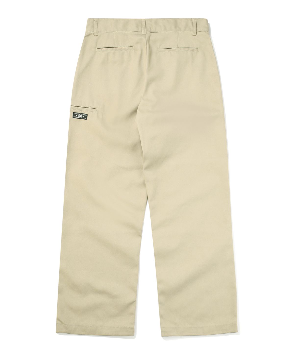 컬럼비아 유니버시티(COLUMBIA UNIVERSITY) NYC LABEL CP LOOSE FIT DOUBLE KNEE PANTS 헤리티지베이지