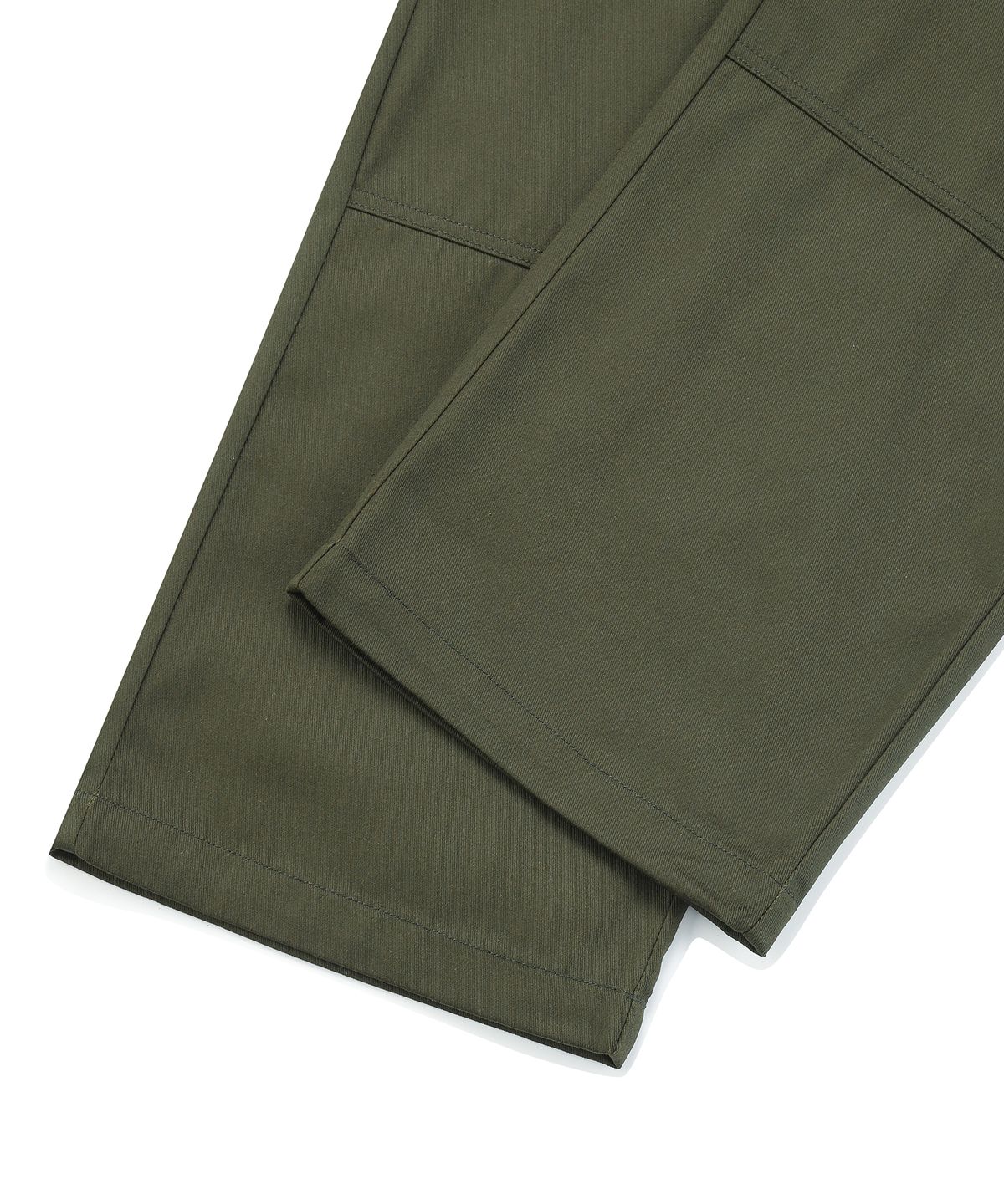 컬럼비아 유니버시티(COLUMBIA UNIVERSITY) NYC LABEL CP LOOSE FIT DOUBLE KNEE PANTS 다크카키