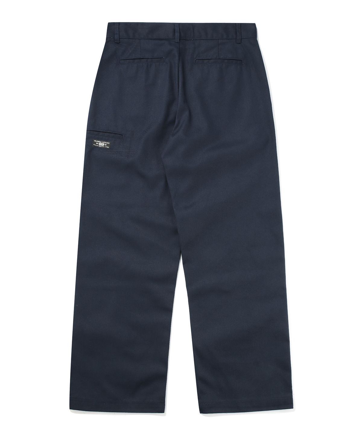 컬럼비아 유니버시티(COLUMBIA UNIVERSITY) NYC LABEL CP LOOSE FIT DOUBLE KNEE PANTS 다크네이비