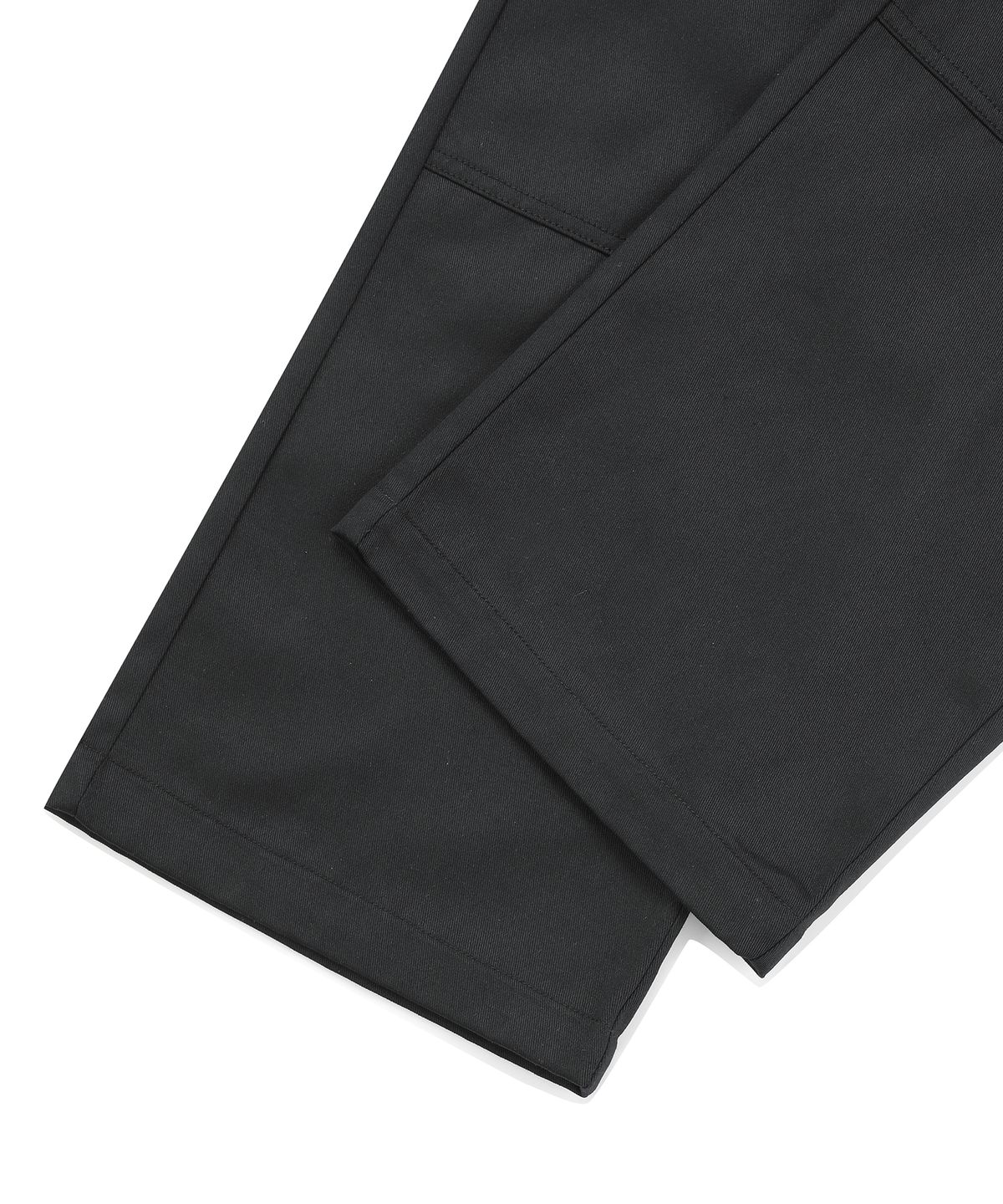컬럼비아 유니버시티(COLUMBIA UNIVERSITY) NYC LABEL CP LOOSE FIT DOUBLE KNEE PANTS 블랙
