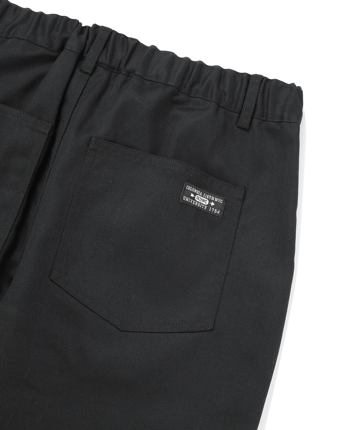 컬럼비아 유니버시티(COLUMBIA UNIVERSITY) NYC LABEL CP REGULAR FIT FATIGUE PANTS 블랙
