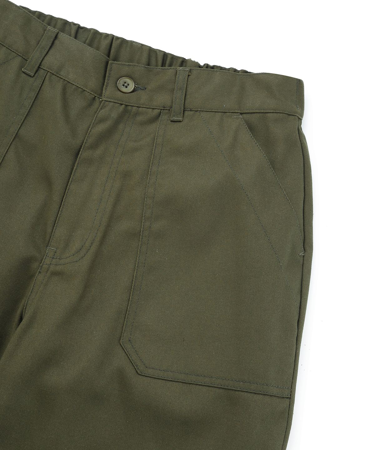 컬럼비아 유니버시티(COLUMBIA UNIVERSITY) NYC LABEL CP REGULAR FIT FATIGUE PANTS 다크카키