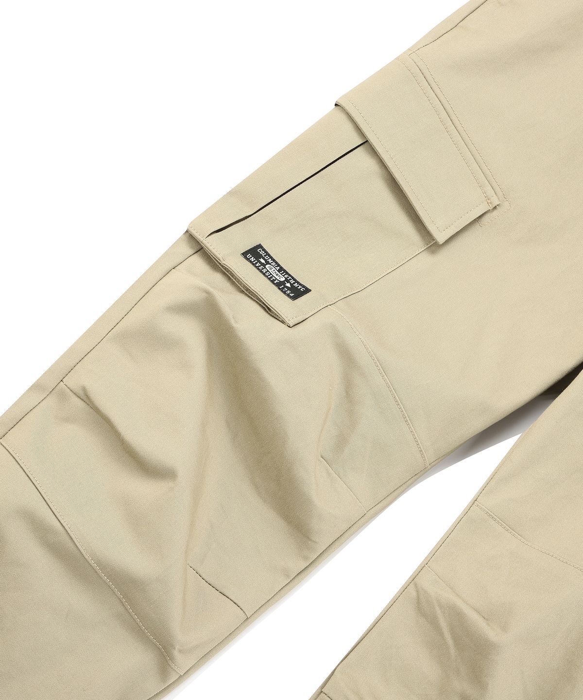 컬럼비아 유니버시티(COLUMBIA UNIVERSITY) NYC LABEL CP MULTI POCKET JOGGER PANTS 헤리티지베이지