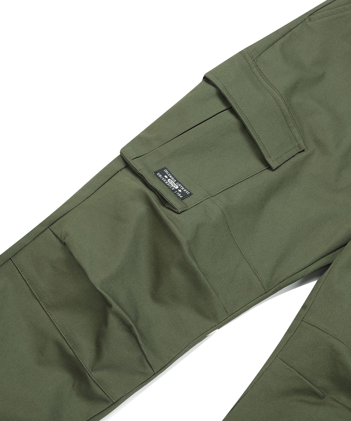 컬럼비아 유니버시티(COLUMBIA UNIVERSITY) NYC LABEL CP MULTI POCKET JOGGER PANTS 다크카키