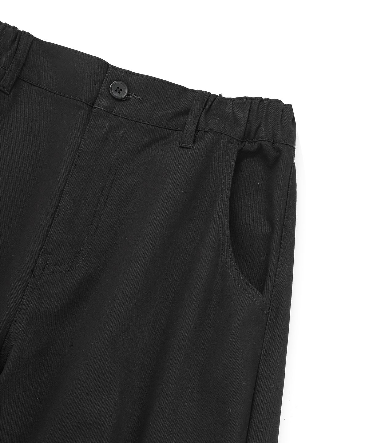 컬럼비아 유니버시티(COLUMBIA UNIVERSITY) NYC LABEL CP MULTI POCKET LOOSE FIT PANTS 블랙