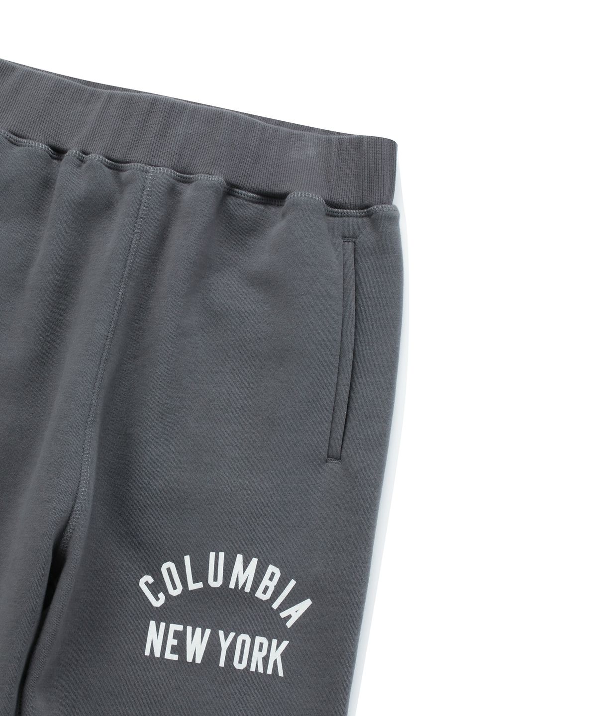 컬럼비아 유니버시티(COLUMBIA UNIVERSITY) CU NY REGULAR FIT SWEAT PANTS 차콜