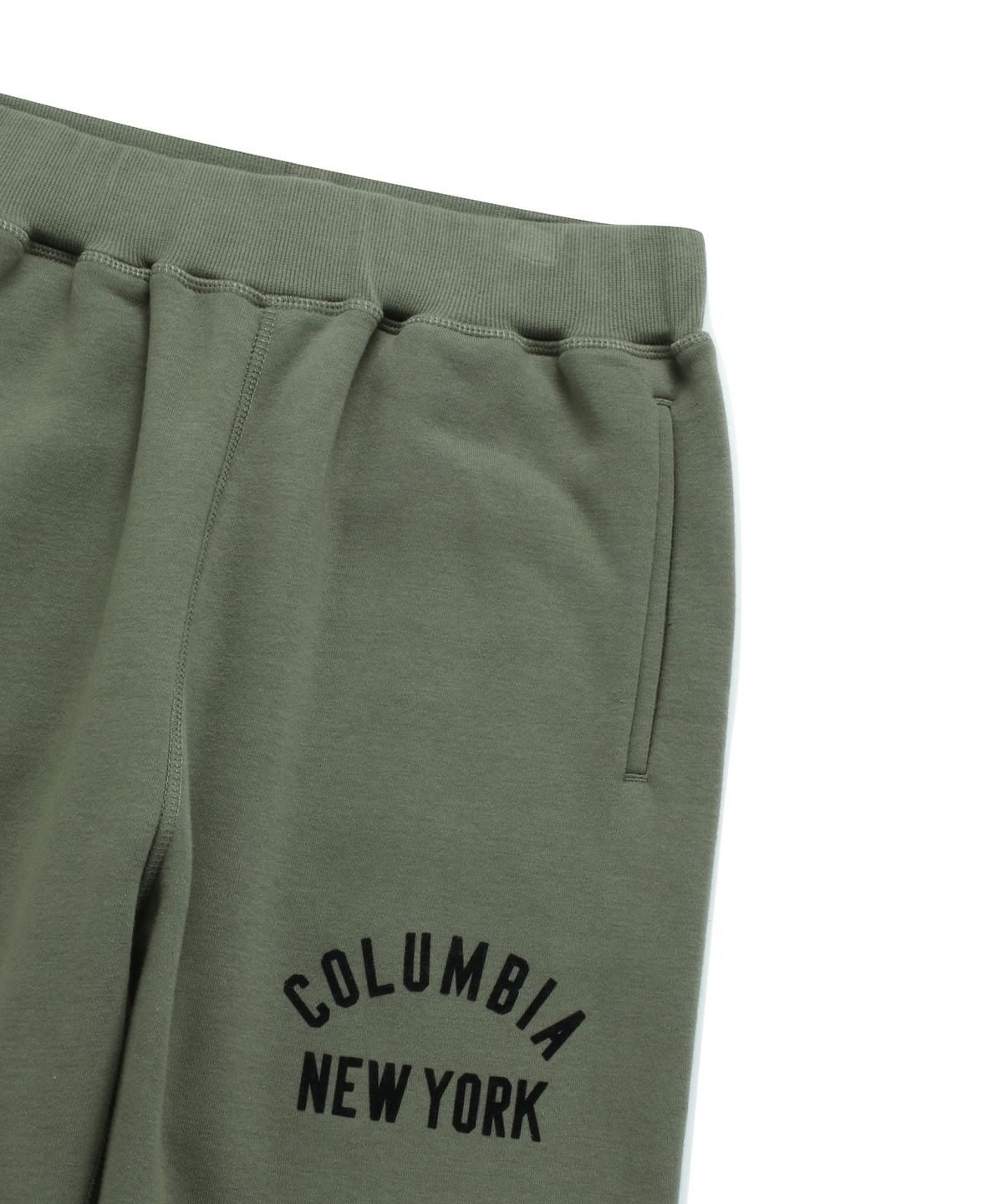 컬럼비아 유니버시티(COLUMBIA UNIVERSITY) CU NY REGULAR FIT SWEAT PANTS 다크카키
