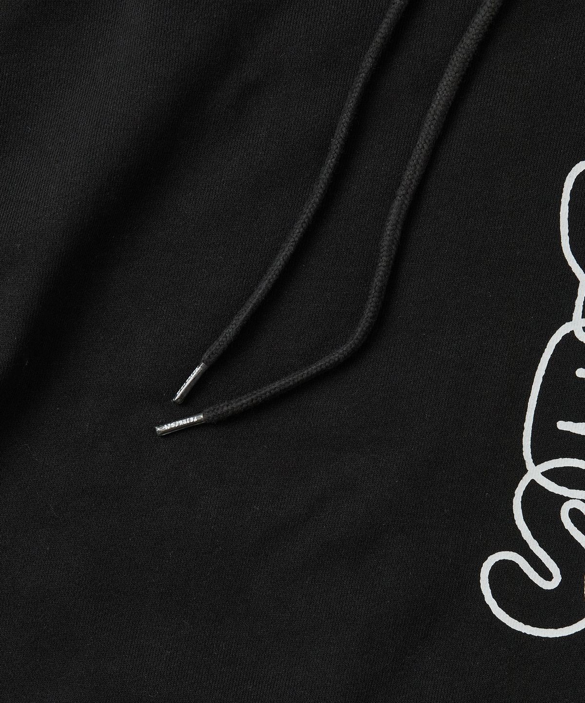 예스아이씨(YESEYESEE) C-Logo Hoodie Black