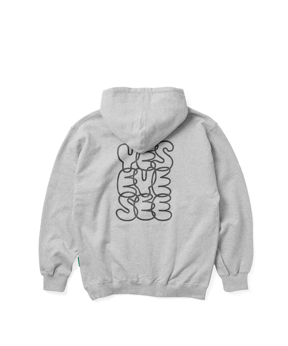 예스아이씨(YESEYESEE) C-Logo Hoodie Grey