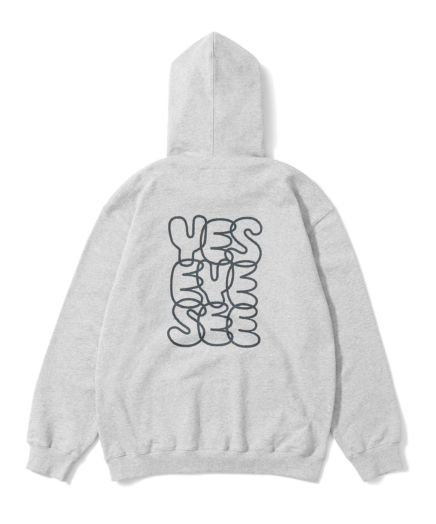 ◇YESEYESEE◇ YES Lightning Bear Hoodie Grey MUSINSA公式 | YESEYESEE C-Logo Hoodie Gray
