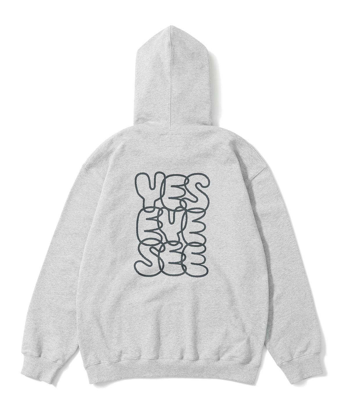 예스아이씨(YESEYESEE) C-Logo Hoodie Grey
