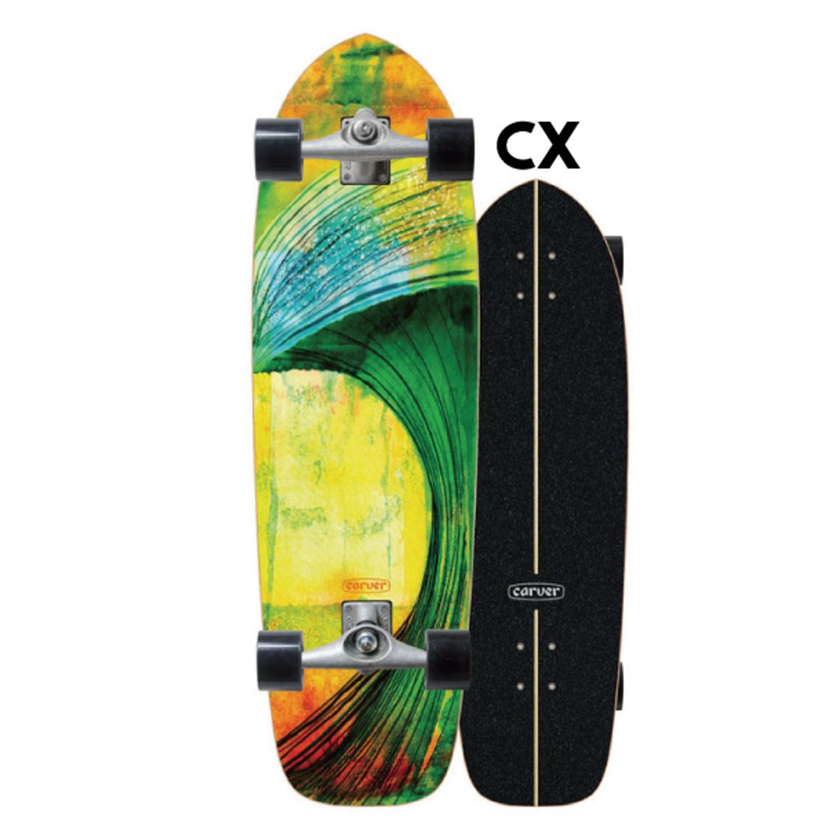 카버스케이트보드(CARVER SKATEBOARD) 33.75인치 그린룸