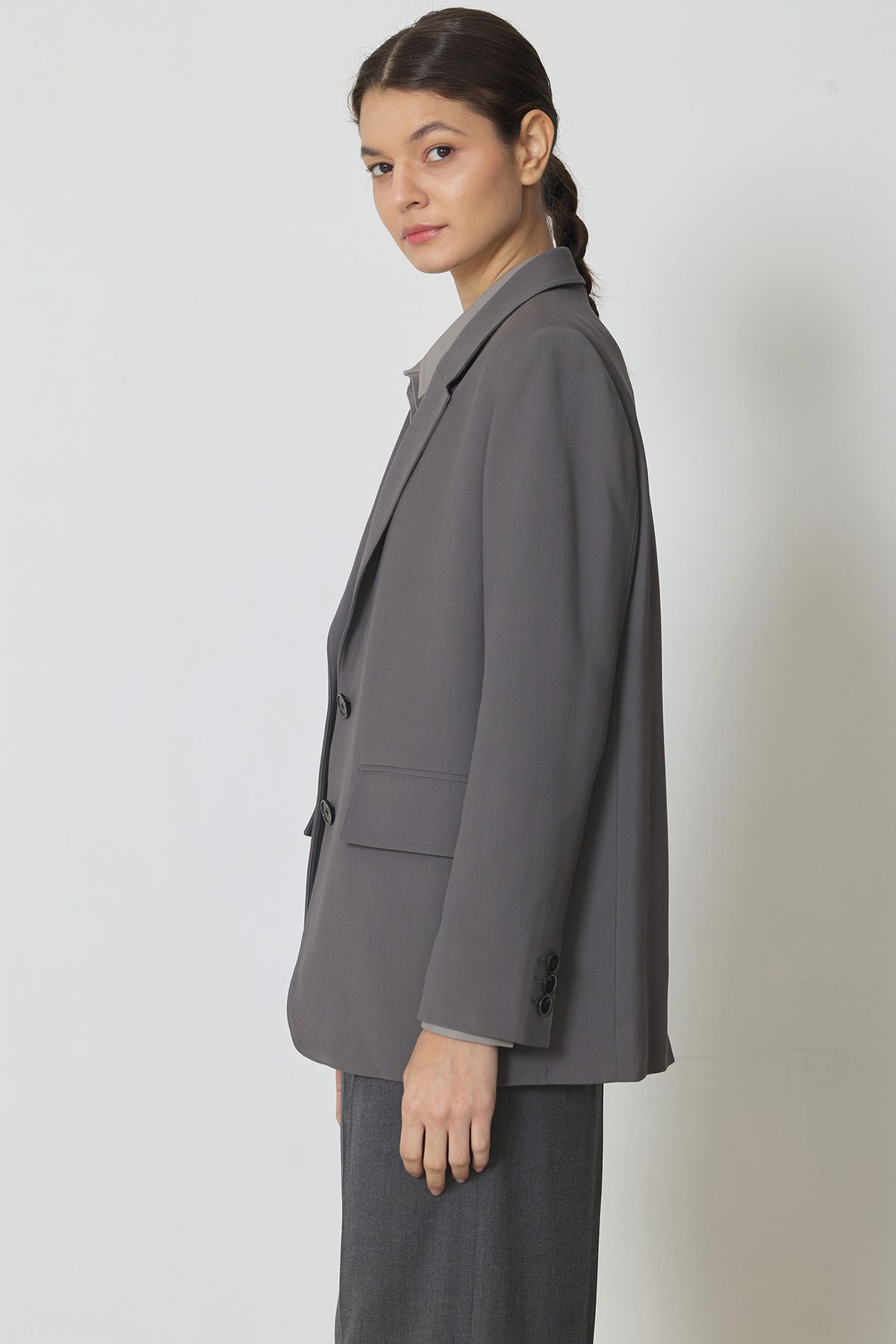마누엘 에 기욤(MANUELLE ET GUILLAUME) Le gris classic blazer