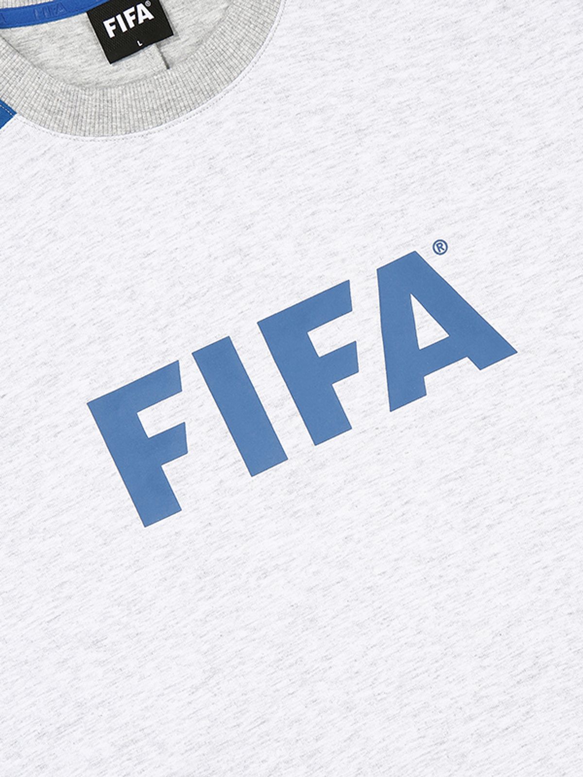 피파 1904(FIFA 1904) 블러킹 맨투맨 라이트그레이(FF23KT03U_120)