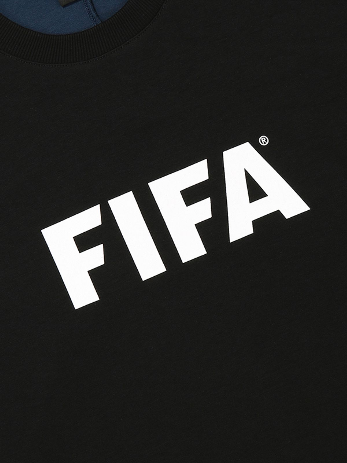 피파 1904(FIFA 1904) 블러킹 맨투맨 블랙(FF23KT03U_160)