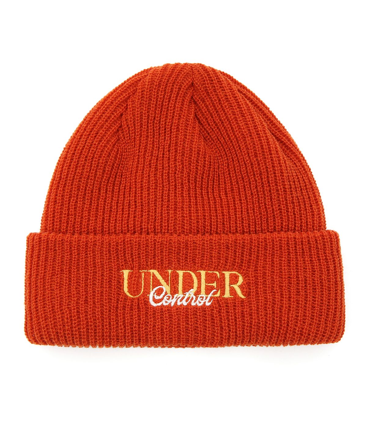 언더컨트롤(UNDERCONTROL) 겨울 비니 BEANIE / ATHLETIC / ORANGE