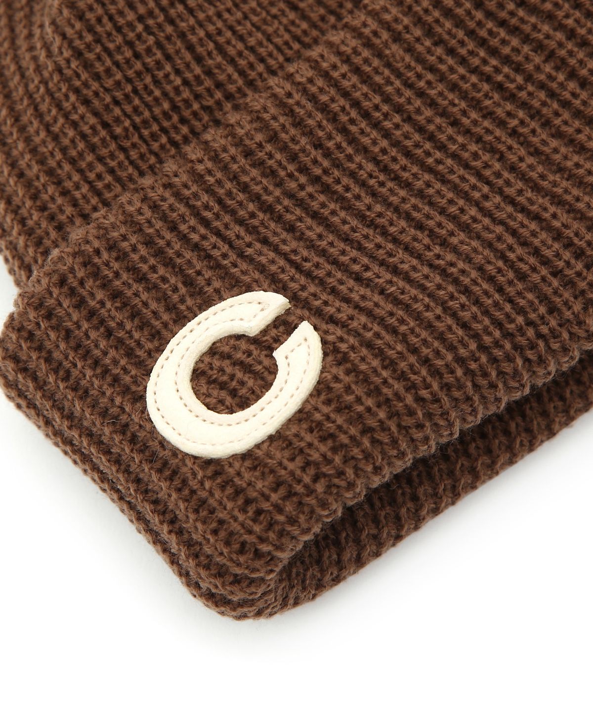 언더컨트롤(UNDERCONTROL) 숏비니 BEANIE / MARINE FIT / DOUBLE TAB / O BROWN