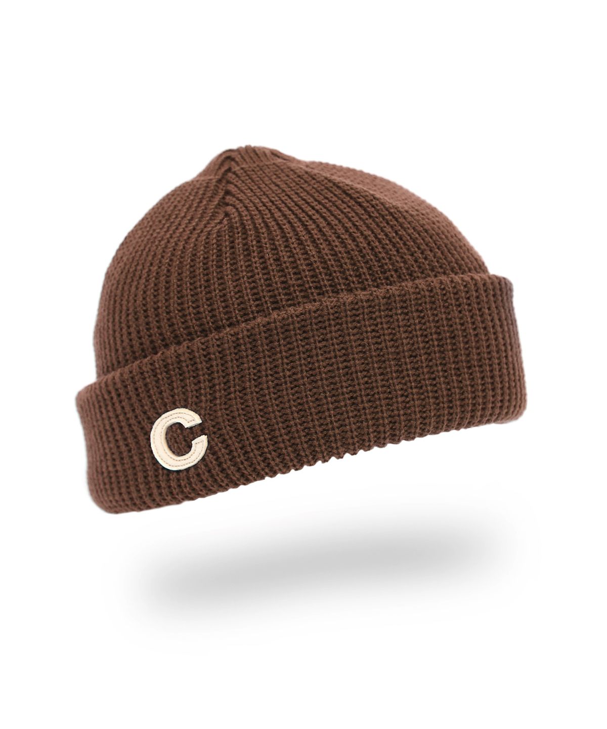 언더컨트롤(UNDERCONTROL) 숏비니 BEANIE / MARINE FIT / DOUBLE TAB / O BROWN