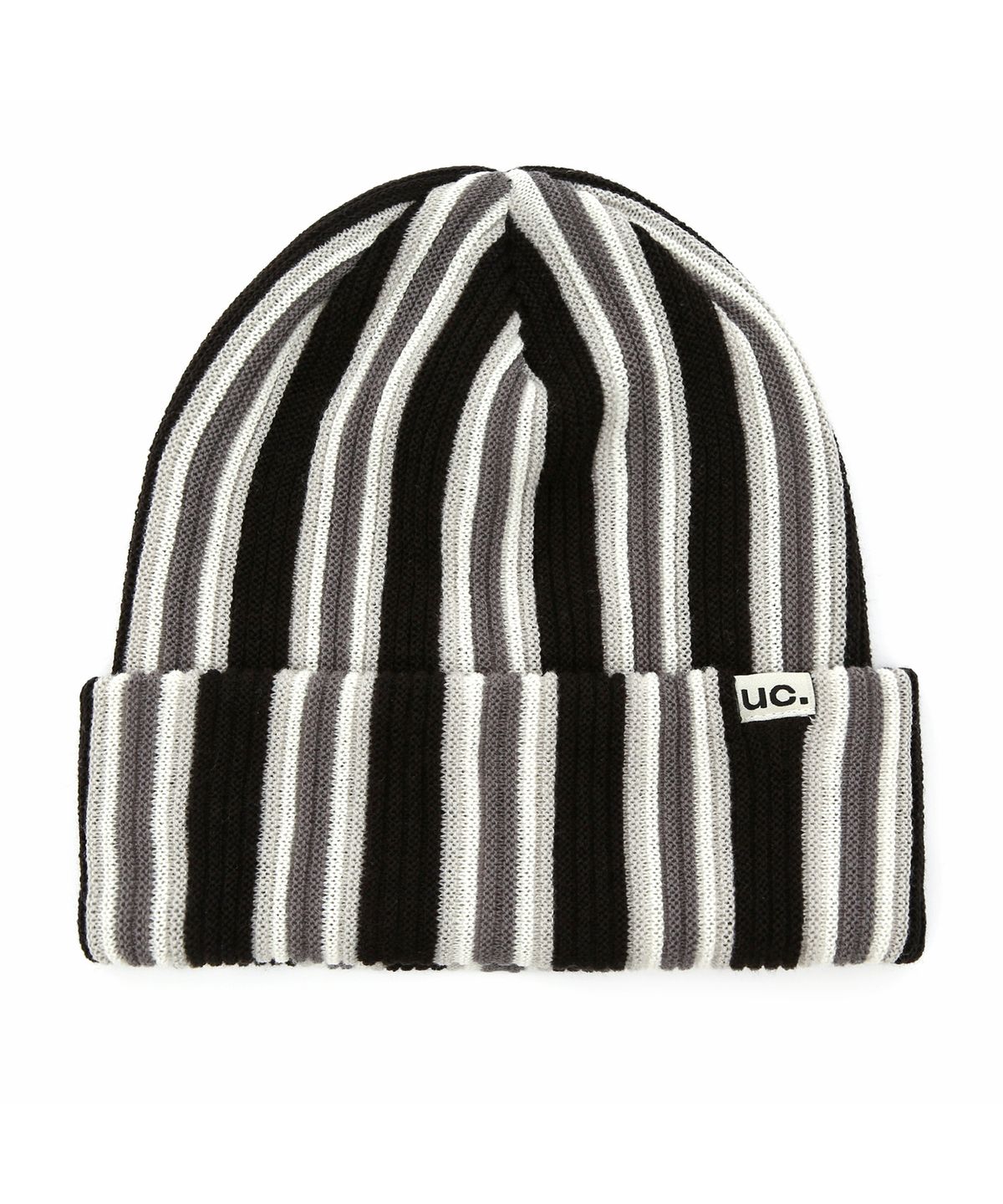 언더컨트롤(UNDERCONTROL) 스트라이프 롱비니 BEANIE / VERTICAL STRIPE / BLACK