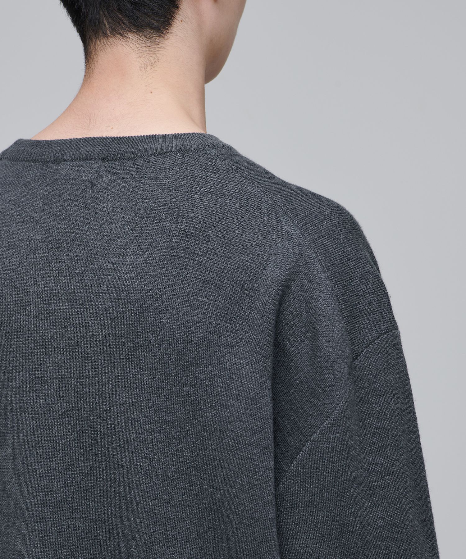 MUSINSA | MUSINSA STANDARD Minimal Oversized Crew Neck Knit