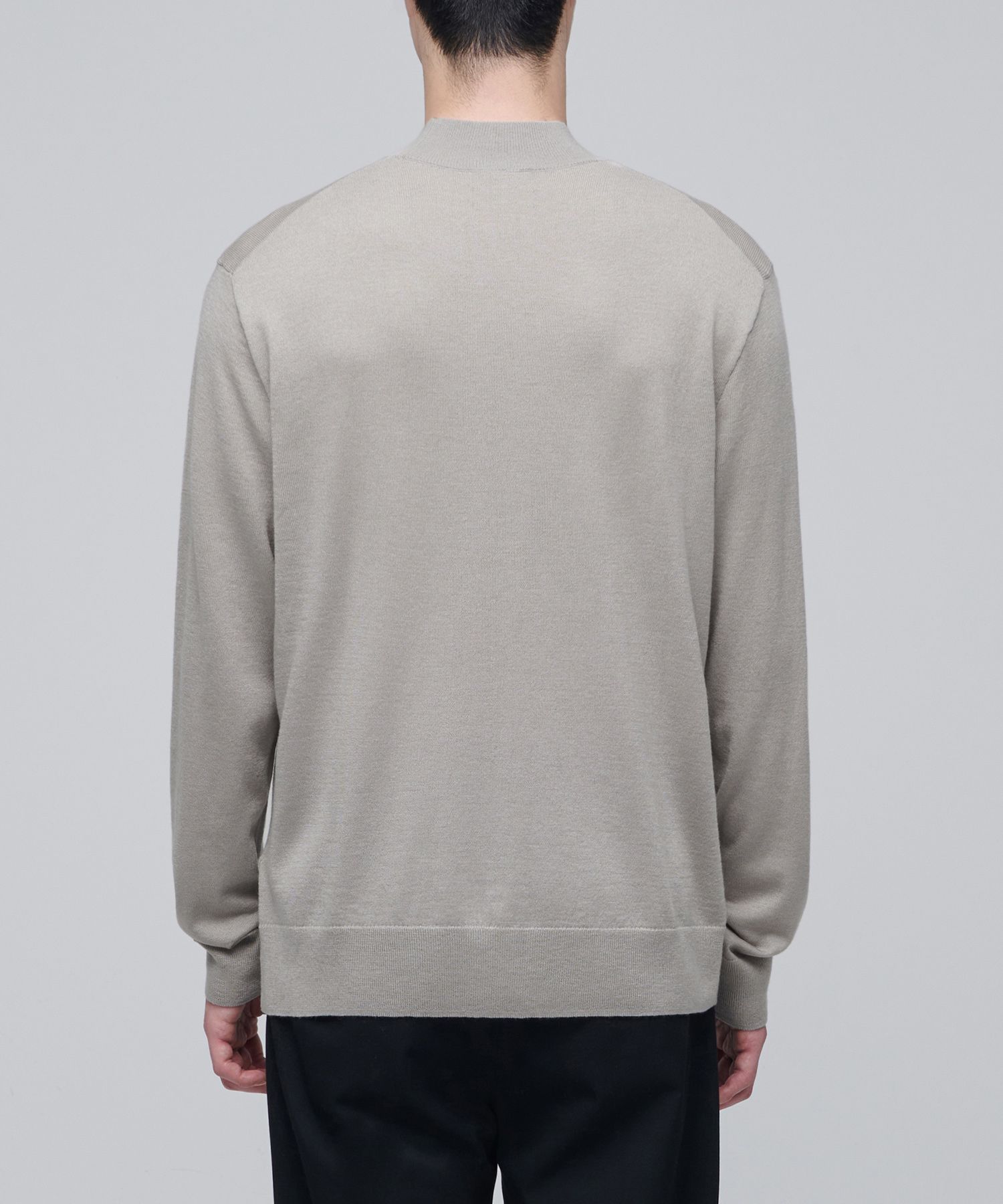 MUSINSA | MUSINSA STANDARD Merino Wool Blend High Gauge Mock