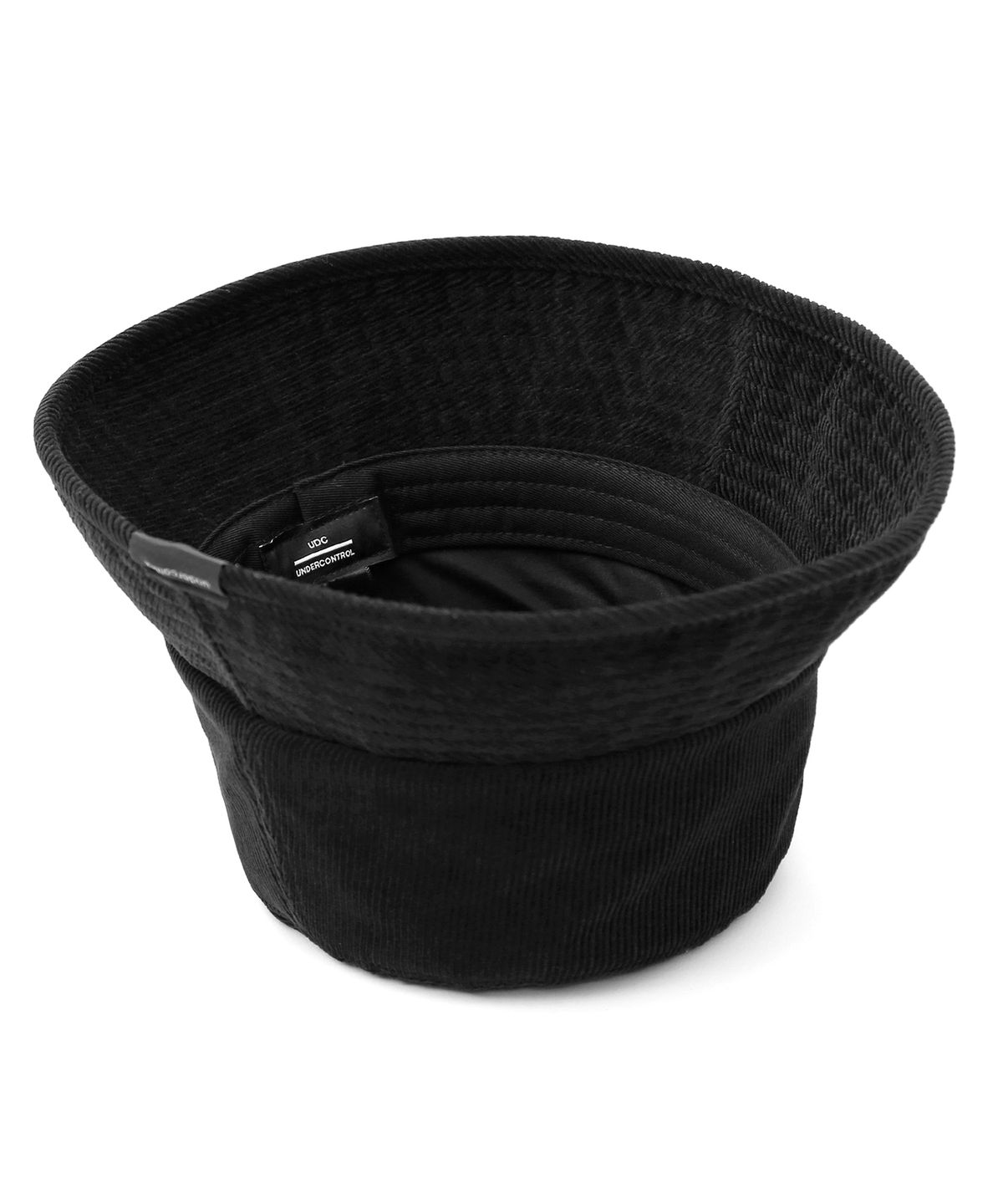 언더컨트롤(UNDERCONTROL) 데일리 코듀로이 버킷햇 OG BUCKET / CD / BLACK