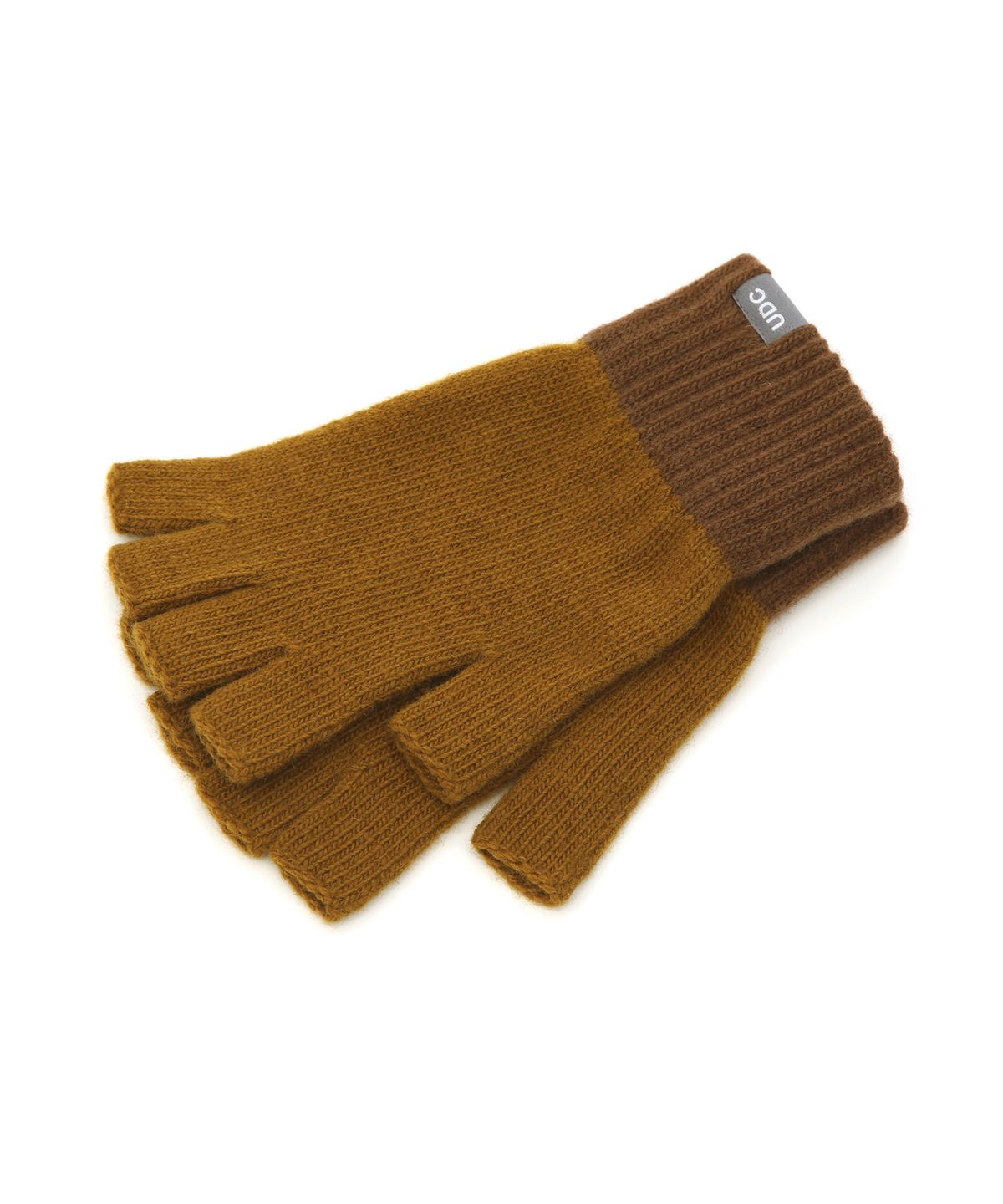 언더컨트롤(UNDERCONTROL) 핑거리스 반장갑 FINGERLESS / UDC / MUSTARD BROWN MIX