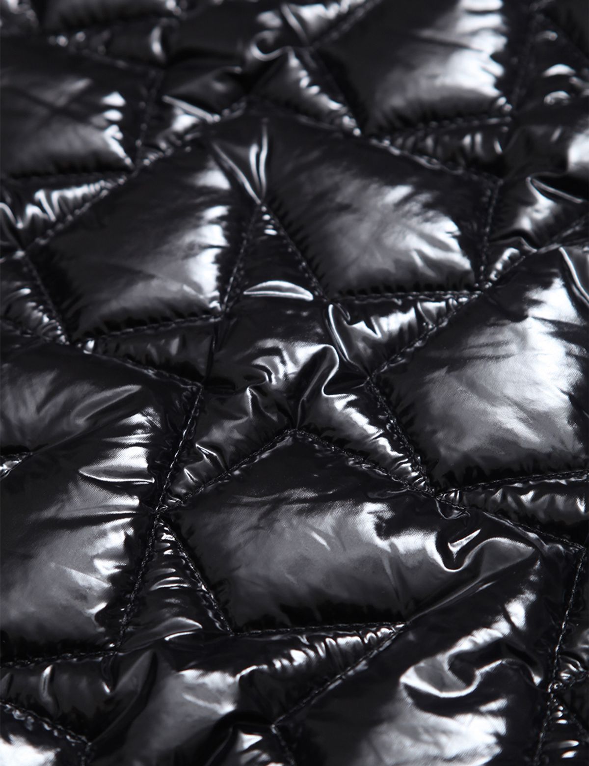 카비시(CAVISH) W ENAMEL STAR PADDED JACKET BLACK(CV2CWFB909A)