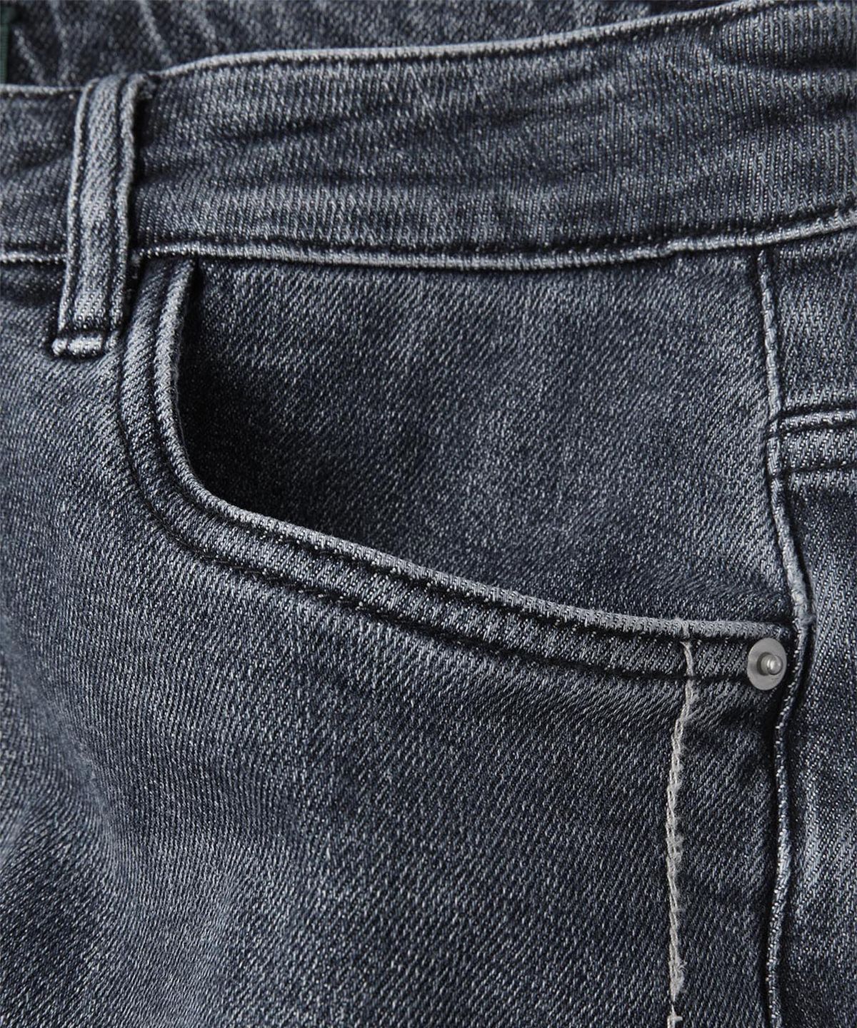 빠니깔레(PANICALE) 미드 블루 워시드 스판 데님 팬츠