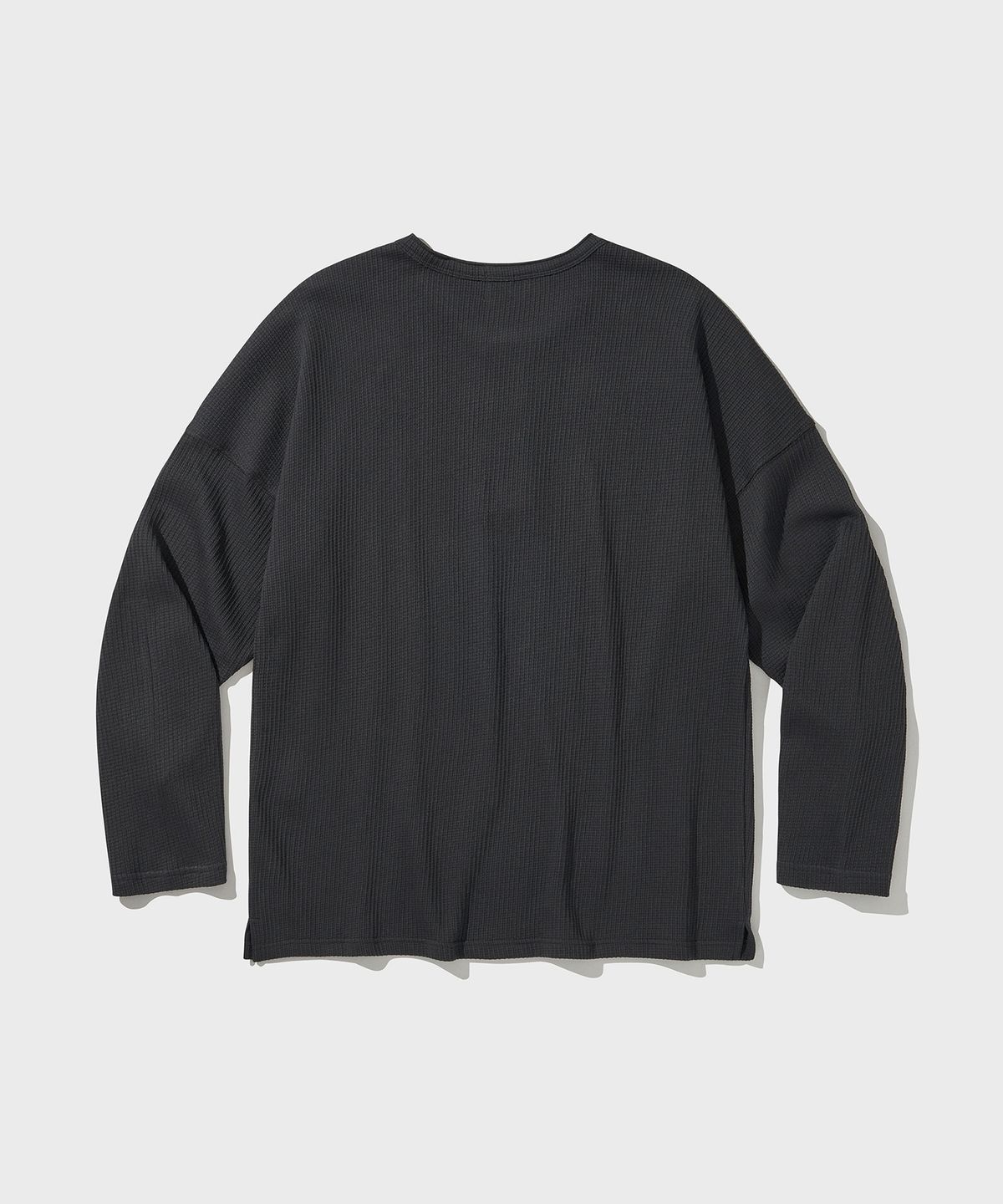 비디알(VDR) COZY HENLYNECK LONG SLEEVE [Smoke Gray]