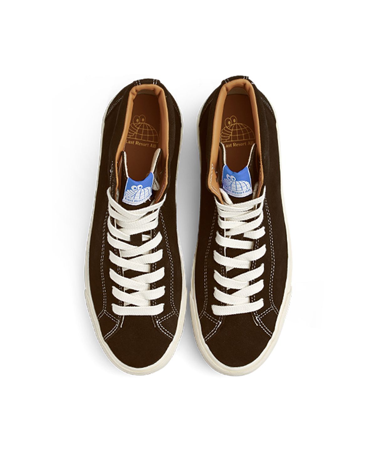 라스트리조트(LAST RESORT) VM003 Suede HI [Choc Brown/White]