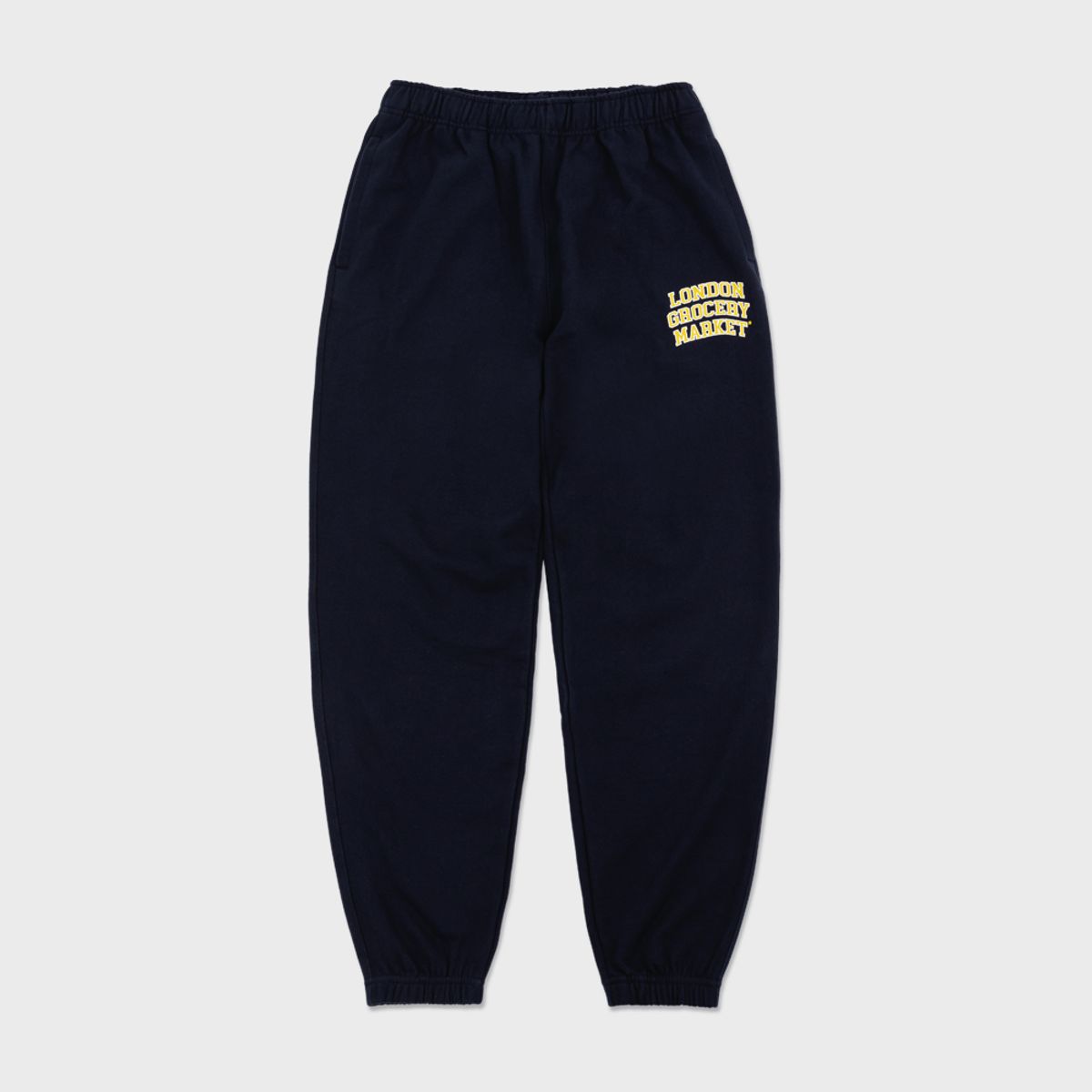 런던그로서리마켓(LONDON GROCERY MARKET) College Logo Heavyweight Sweatpant (Navy)