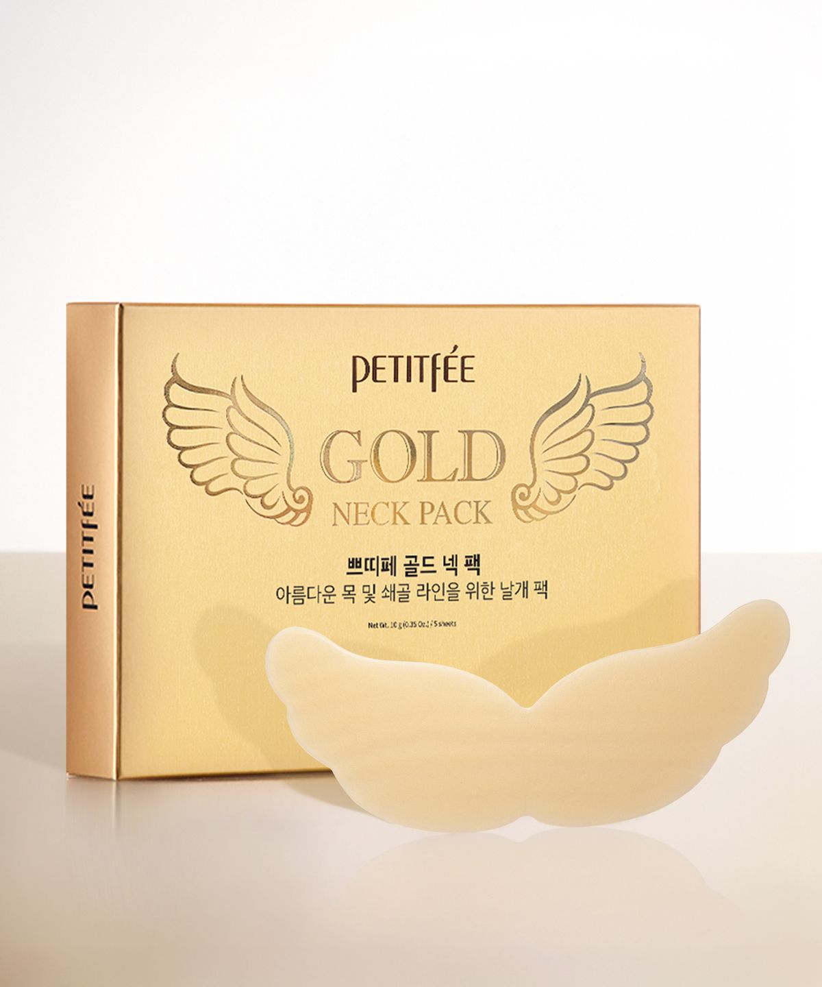 쁘띠페(PETITFEE) 골드 넥 팩