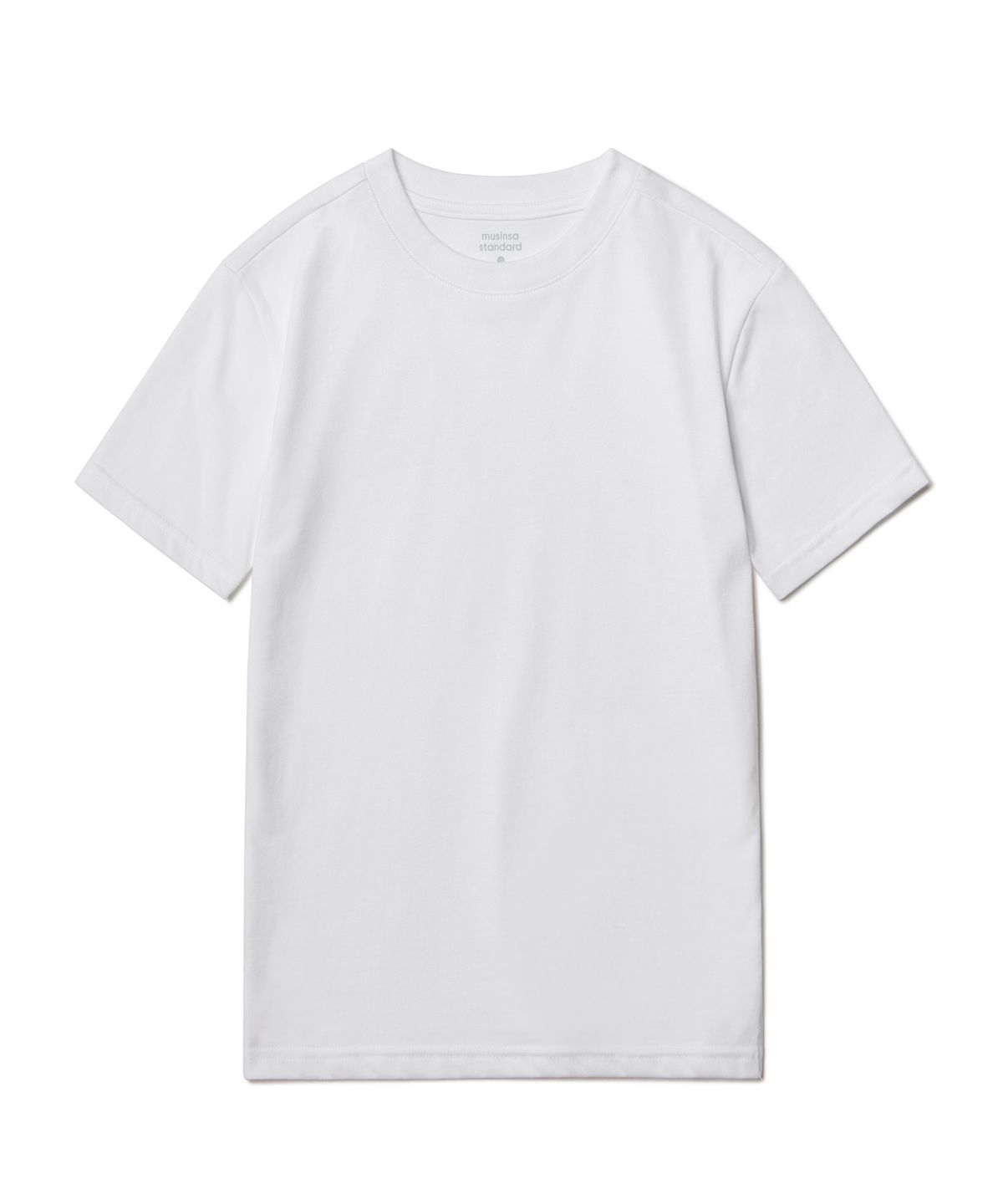 무신사 스탠다드 키즈(MUSINSA STANDARD KIDS) 레이어드 크루 넥 티셔츠 2팩
