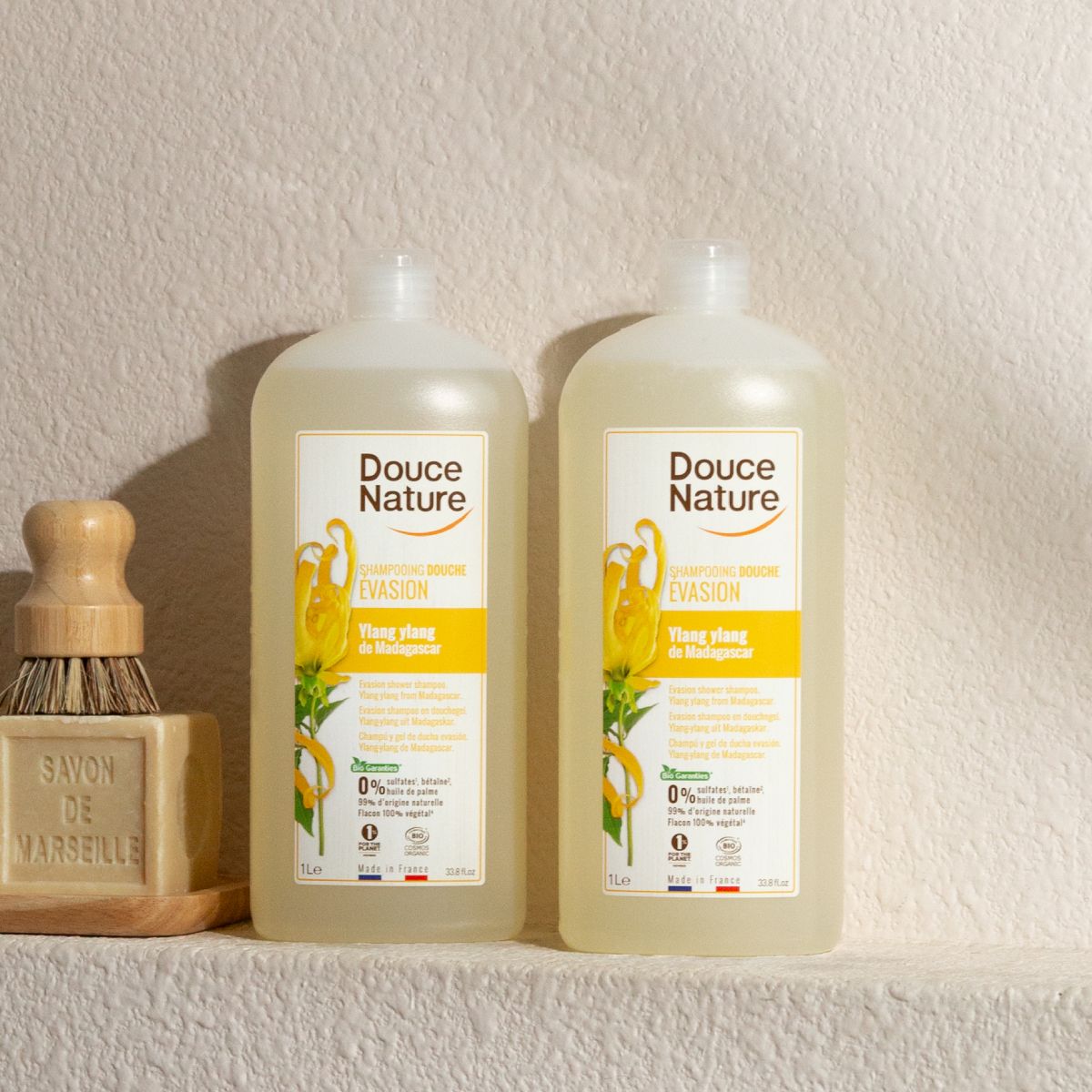 두스나뚜르(DOUCE NATURE) 프랑스 오가닉 약산성 바디워시 일랑일랑 1,000ml