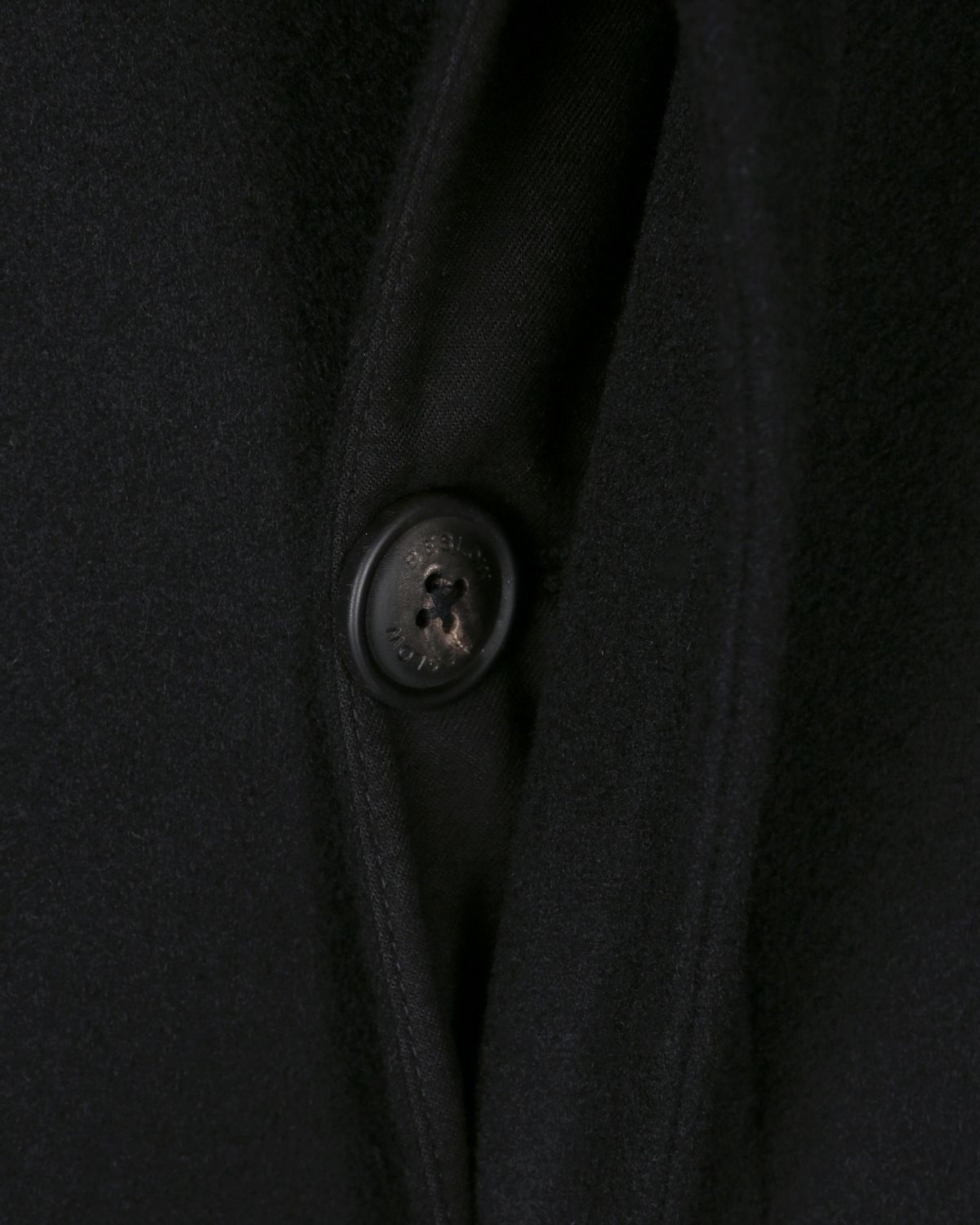 비슬로우(BESLOW) OVERSIZED CASHMERE BALMACAAN COAT BLACK