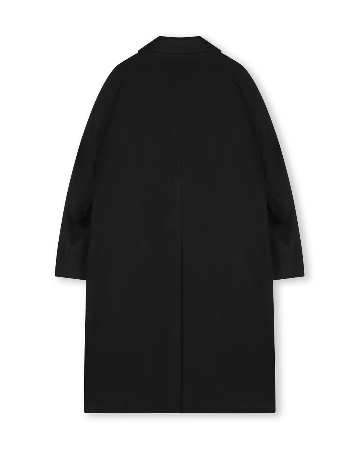 비슬로우(BESLOW) OVERSIZED CASHMERE BALMACAAN COAT BLACK