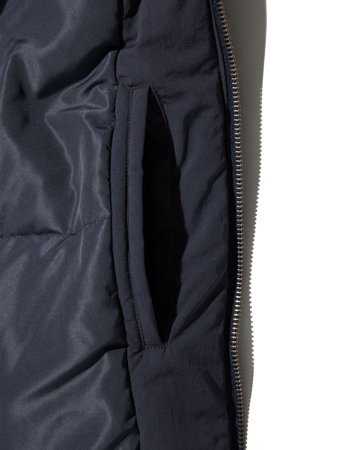 비슬로우(BESLOW) MK3 PUFFER DOWN PURPLE GREY