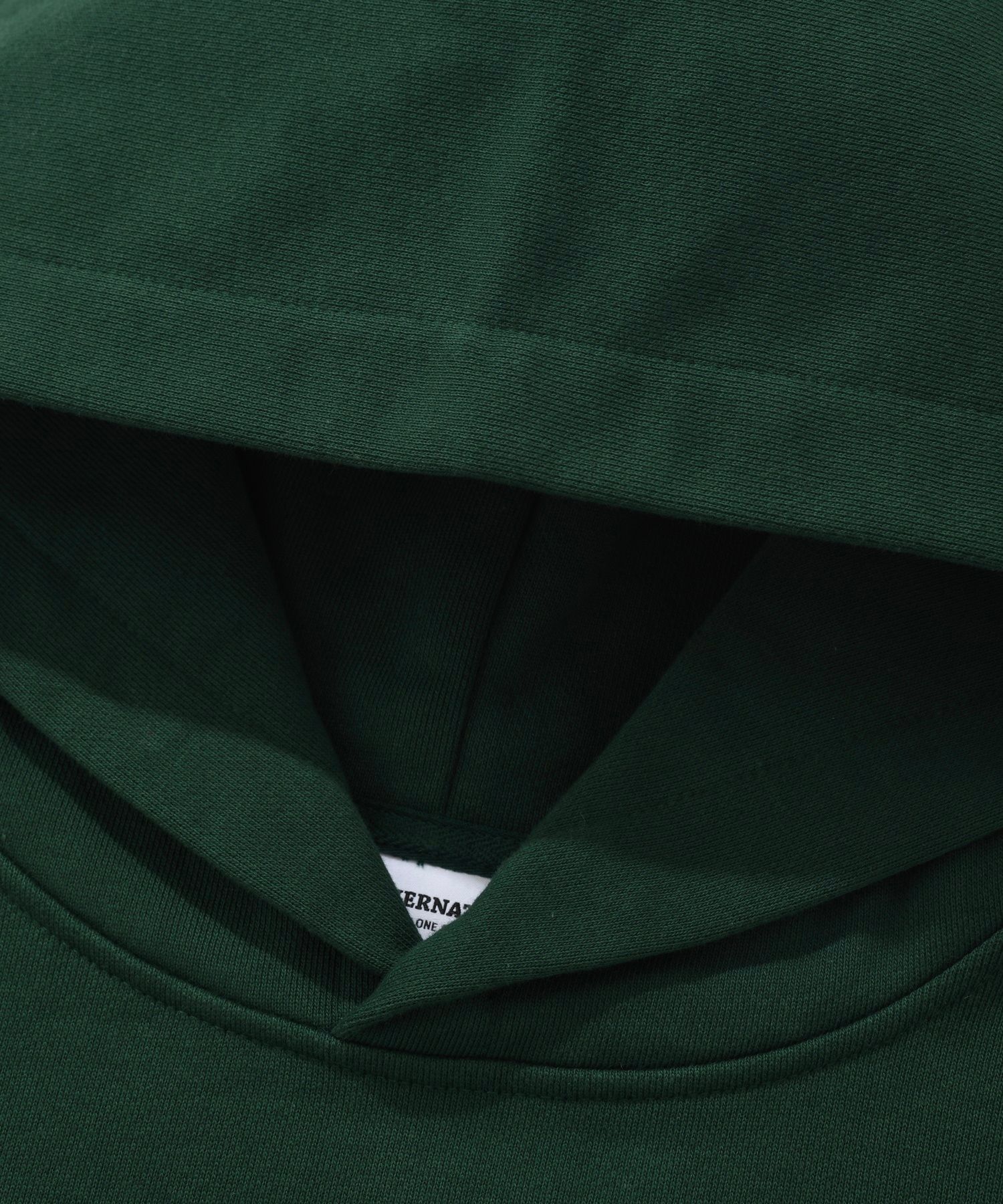 MUSINSA | COVERNAT Sports Club Color Block Hoodie Green