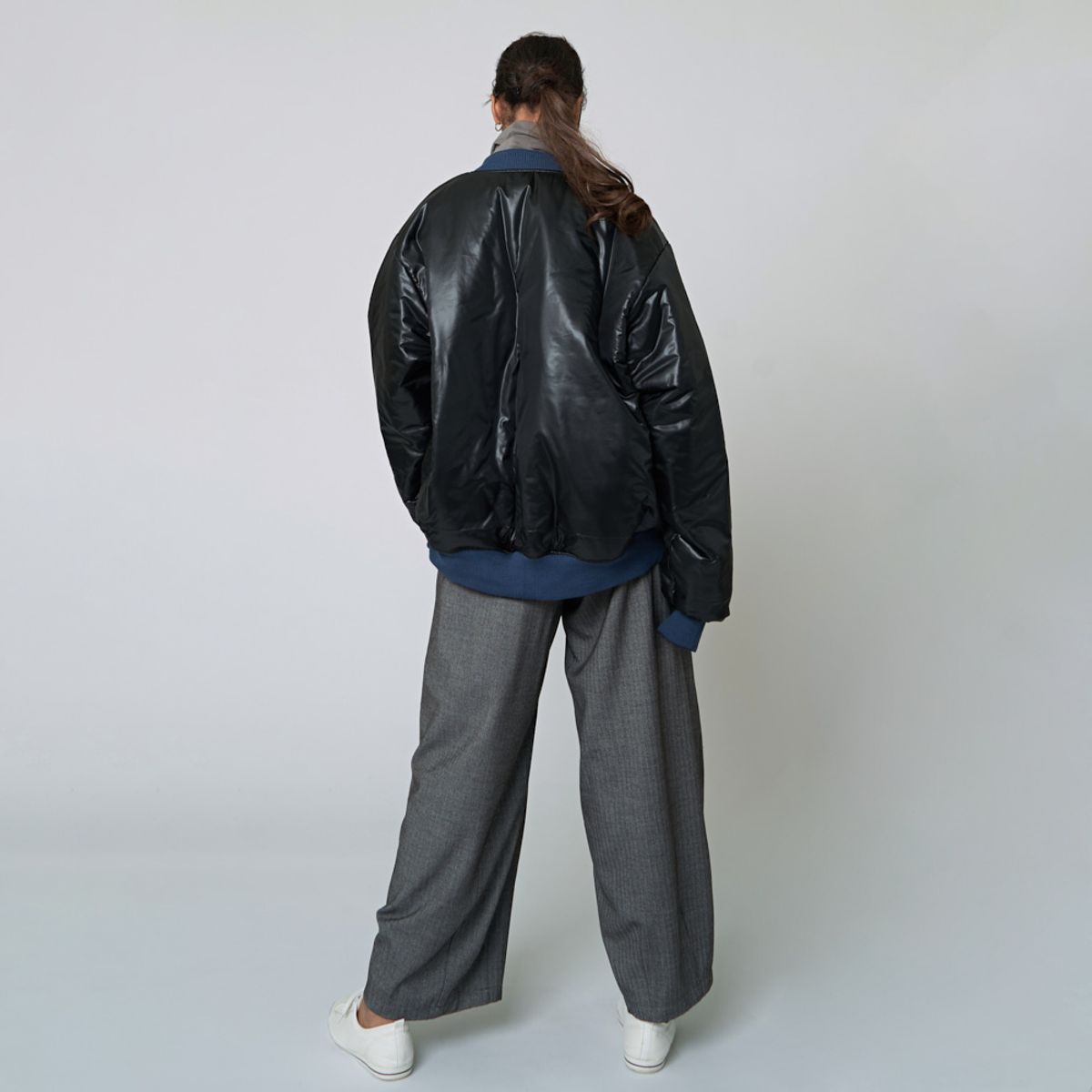 애스플래폼(ATHPLATFORM) AU22JO02 MA-1 재킷_터쿼이즈 블루
