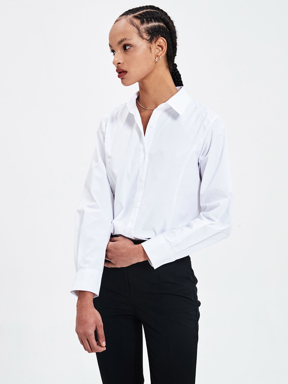 해브레스(HAVELESS) VERONA CLASSIC COTTON SHIRT WHITE