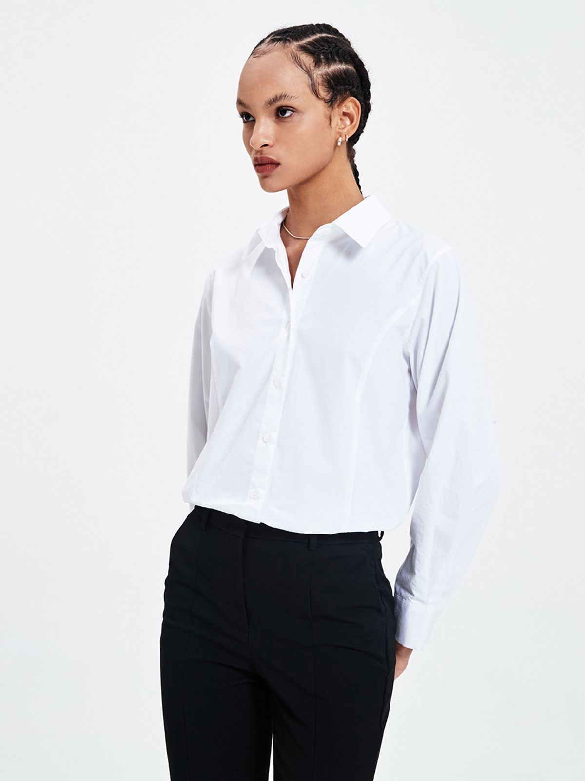 해브레스(HAVELESS) VERONA CLASSIC COTTON SHIRT WHITE