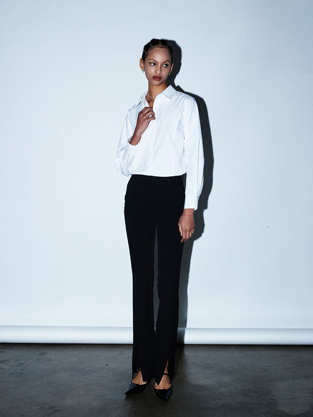 해브레스(HAVELESS) VERONA CLASSIC COTTON SHIRT WHITE