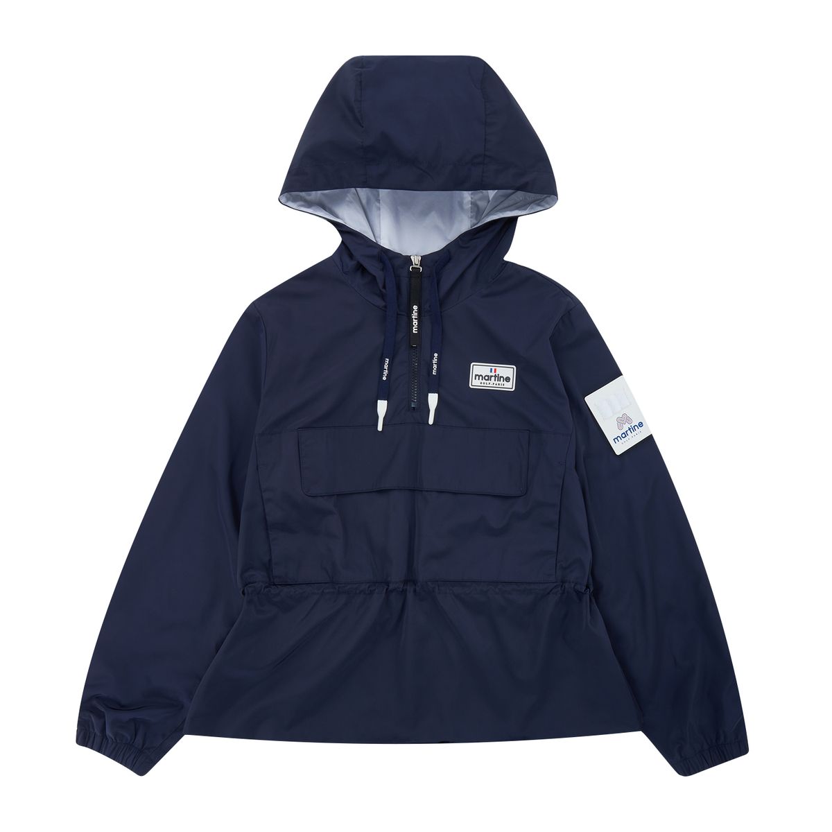 마틴골프(MARTINE GOLF) Lining Color Point Hoody Anorak_Navy