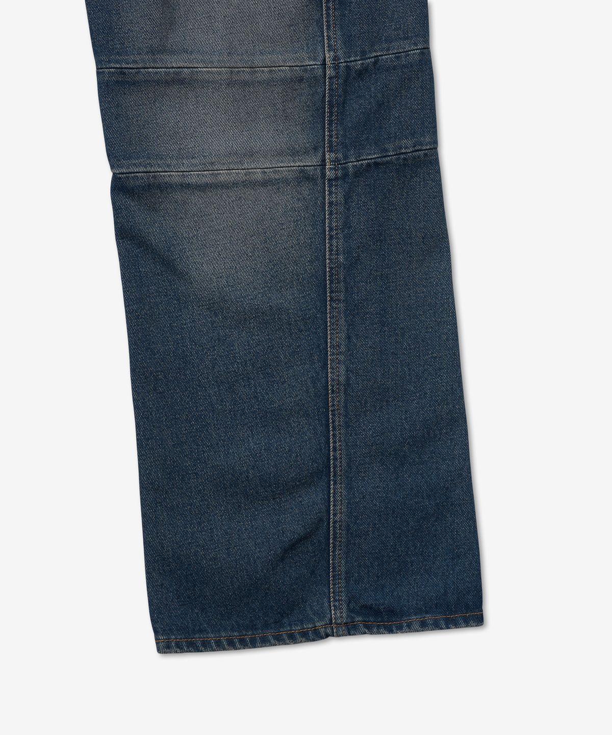 엠엠식스(MM6 MAISON MARGIELA) 라지핏 데님 팬츠 - 블루 / S62LB0095S30589971