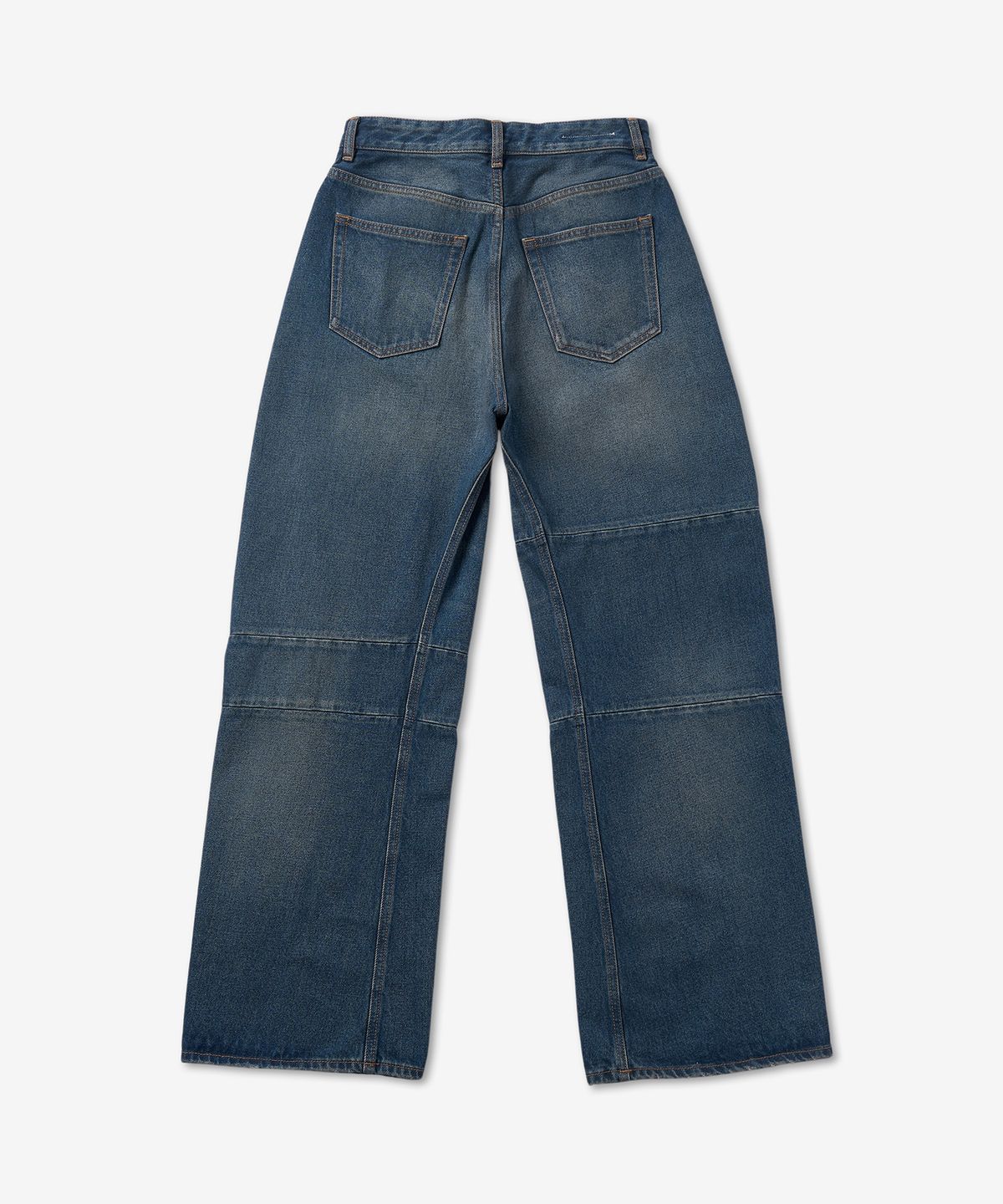 엠엠식스(MM6 MAISON MARGIELA) 라지핏 데님 팬츠 - 블루 / S62LB0095S30589971